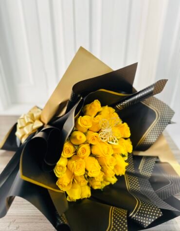 Yellow luxury bouquet